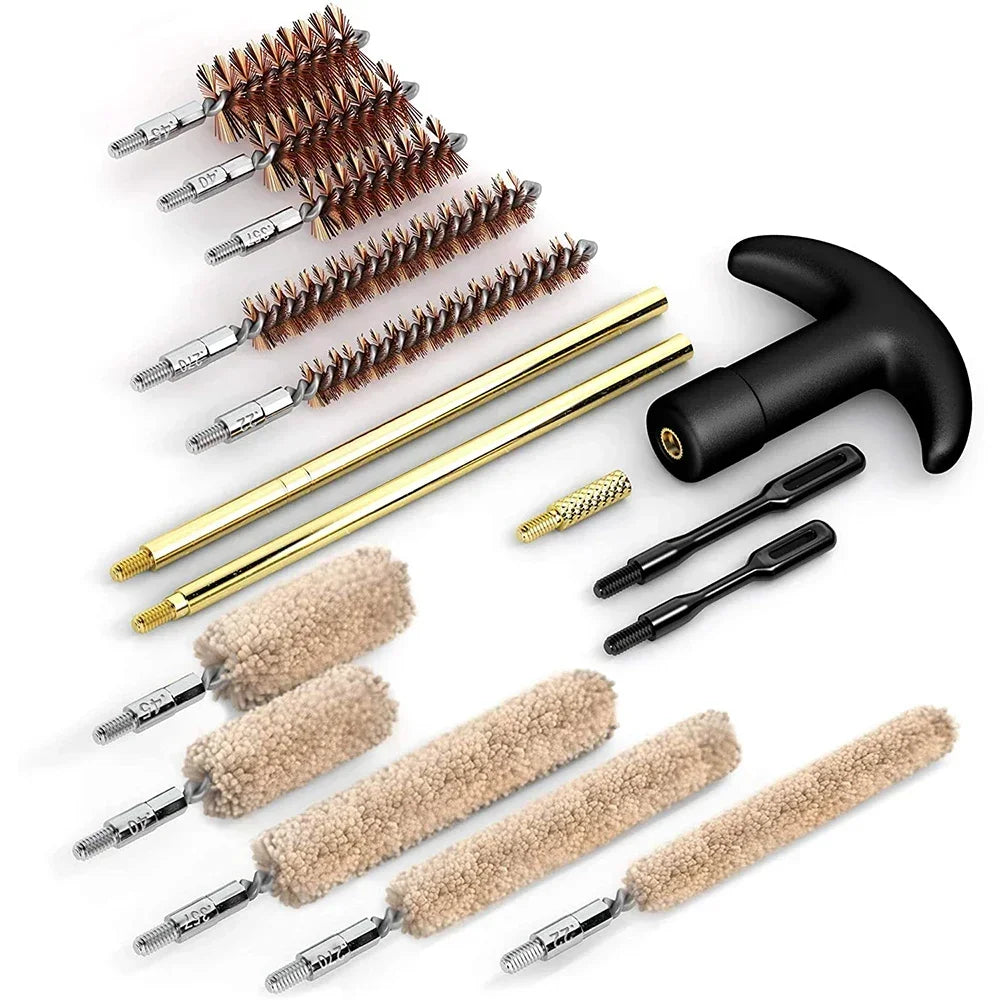 Universal Handgun Cleaning Kit – 16-Piece Tactical Set