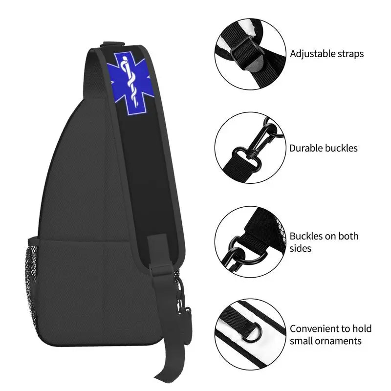 Versatile Sling Crossbody Chest Bag
