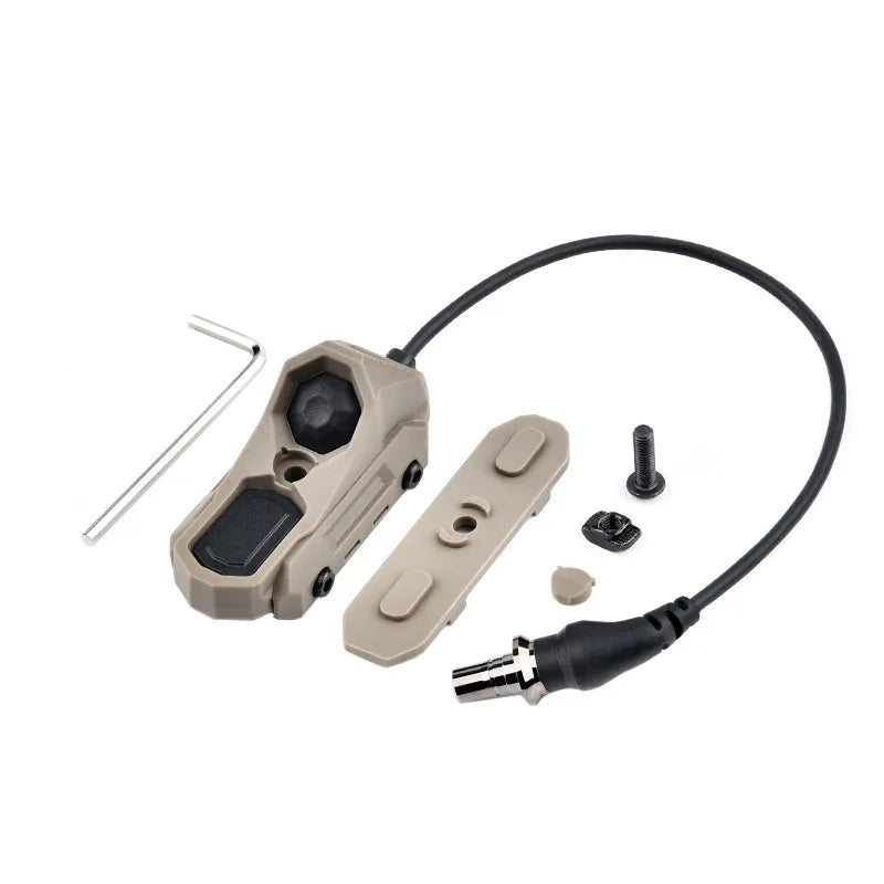 WADSN M300 M600 Tactical Weapon Light - 20mm Picatinny/MLOK/KEYMOD Rail Mount LED Flashlight