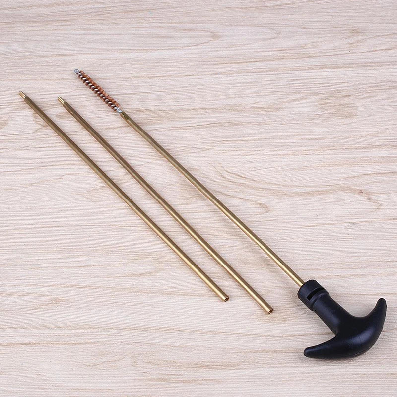 0.177 & 0.22 Caliber Brass Rod & Brush Barrel Cleaning Kit