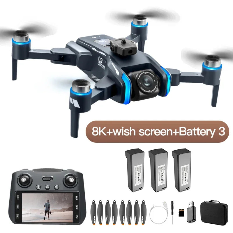 Xiaomi Mijia 8K GPS Drone with Laser Obstacle Avoidance, 3-Axis Gimbal & Screen Remote