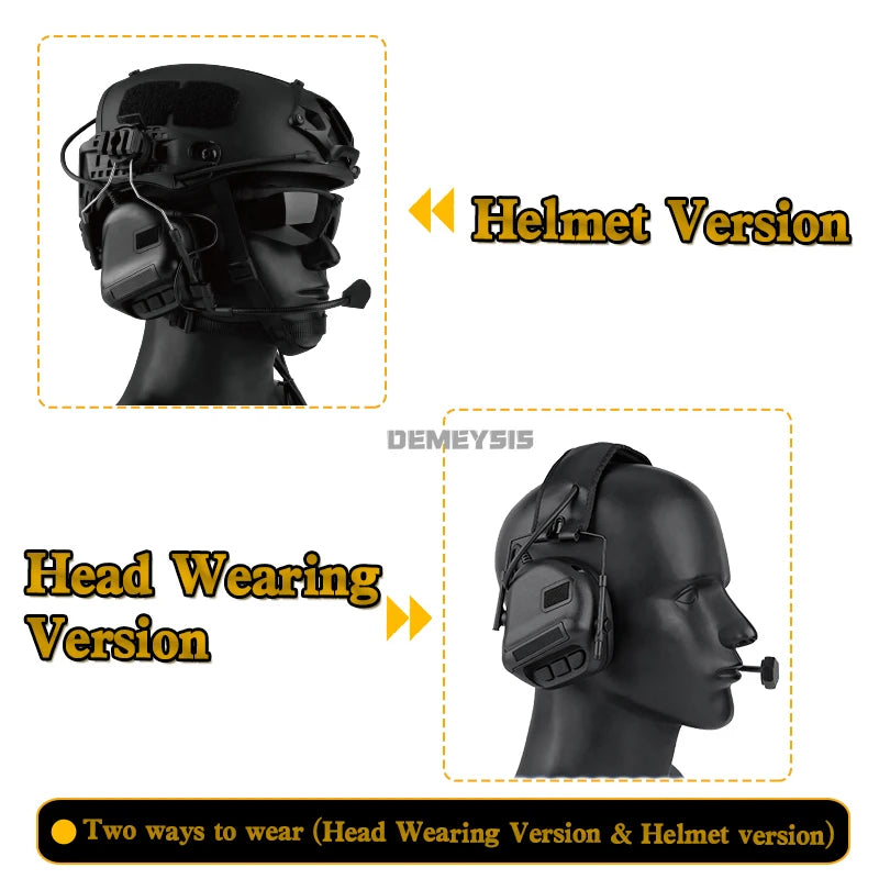 Tactical Communication Headset – Noise Reduction