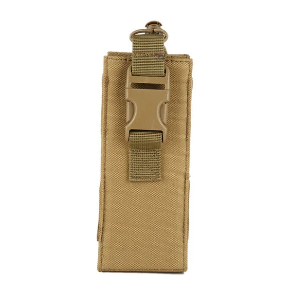 Tactical Walkie Talkie Pouch – Durable Nylon Molle Radio Holder