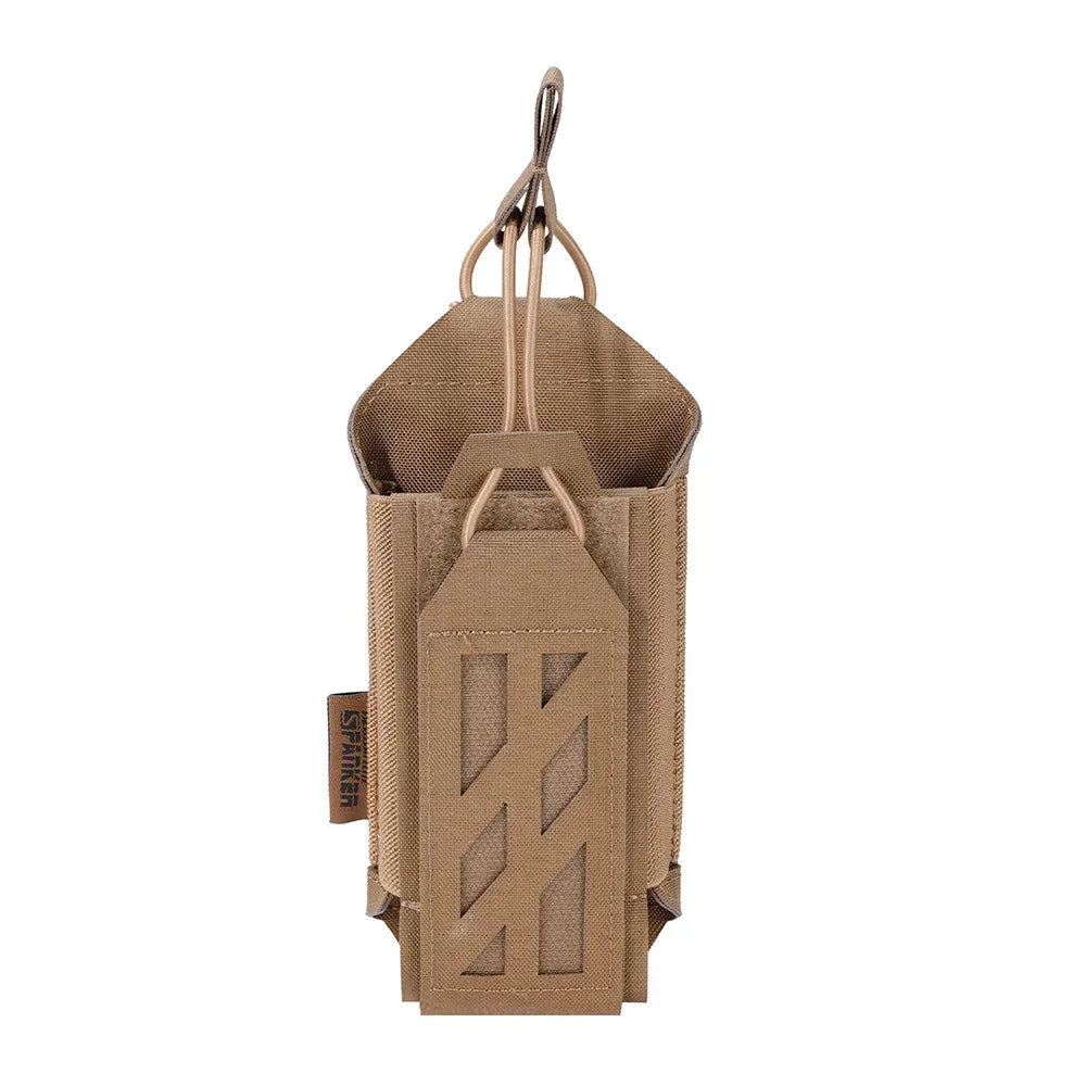 500D Tactical MOLLE Walkie-Talkie Pouch – Heavy-Duty Radio Holder