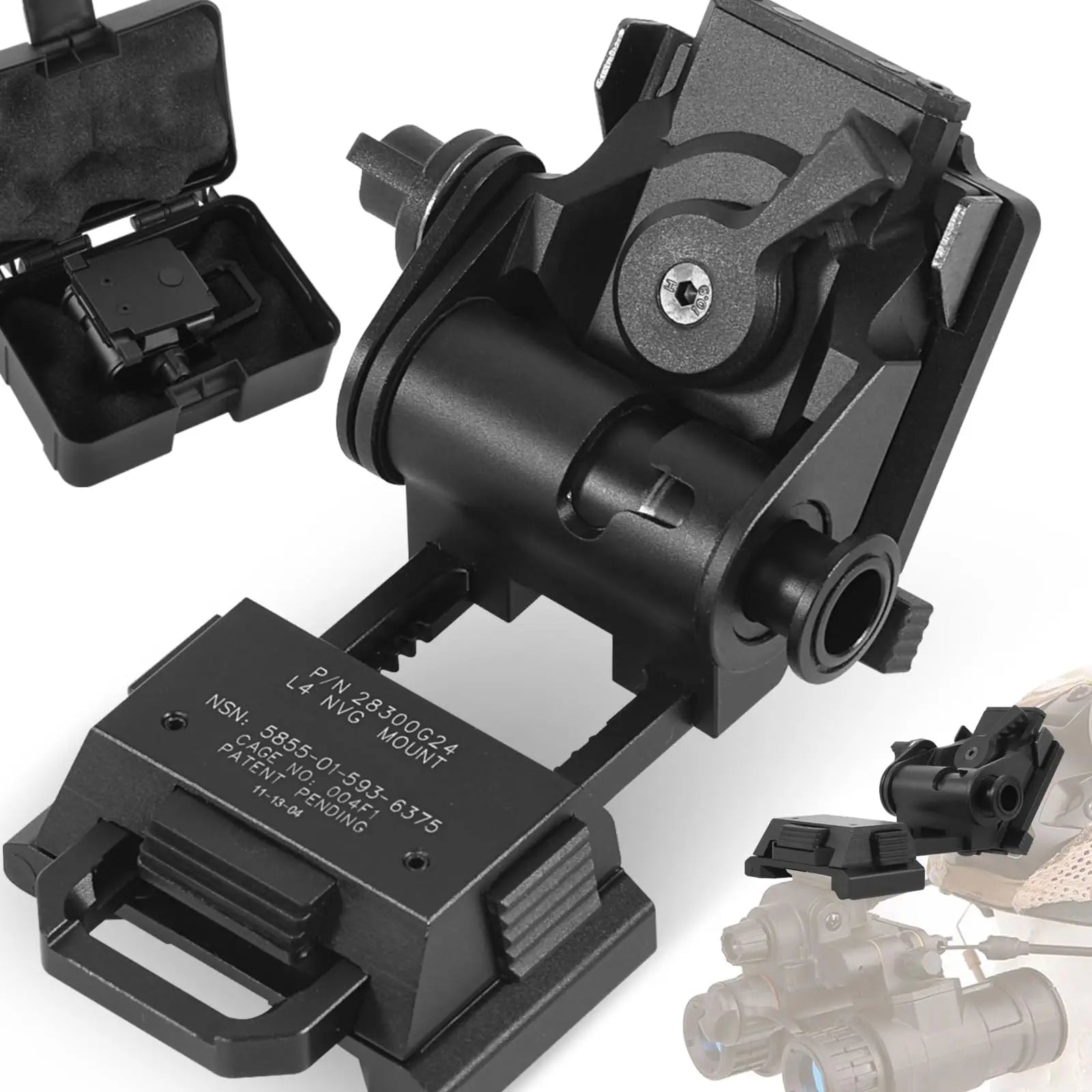 Helmet Mount – L4G24 Aluminum Bracket for Night Vision Goggles