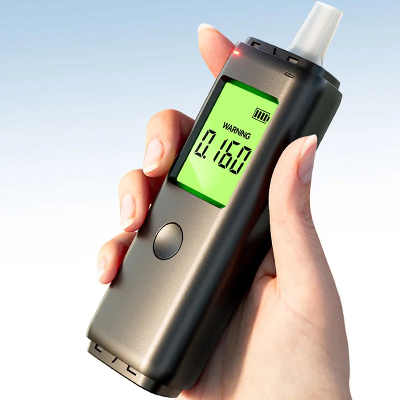 ZW Breathalyzer Rechargeable | Professional Breath Alcohol Tester