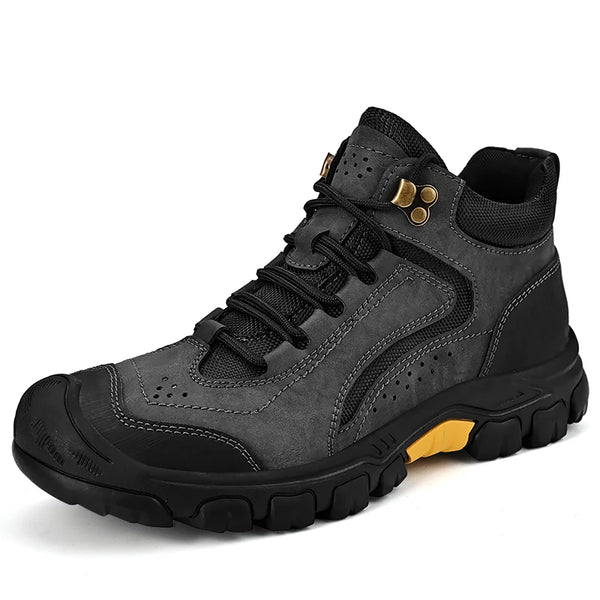 High-Top Breathable Hiking Sneakers – Durable, Comfortable, and Stylish