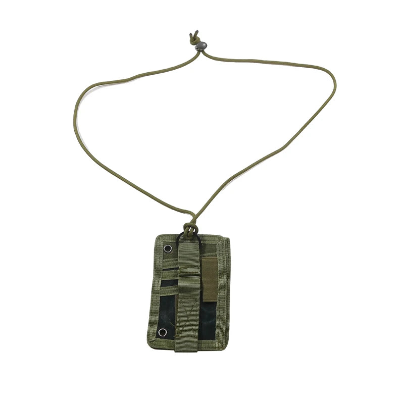 Tactical Nylon Pouch with Neck Rope