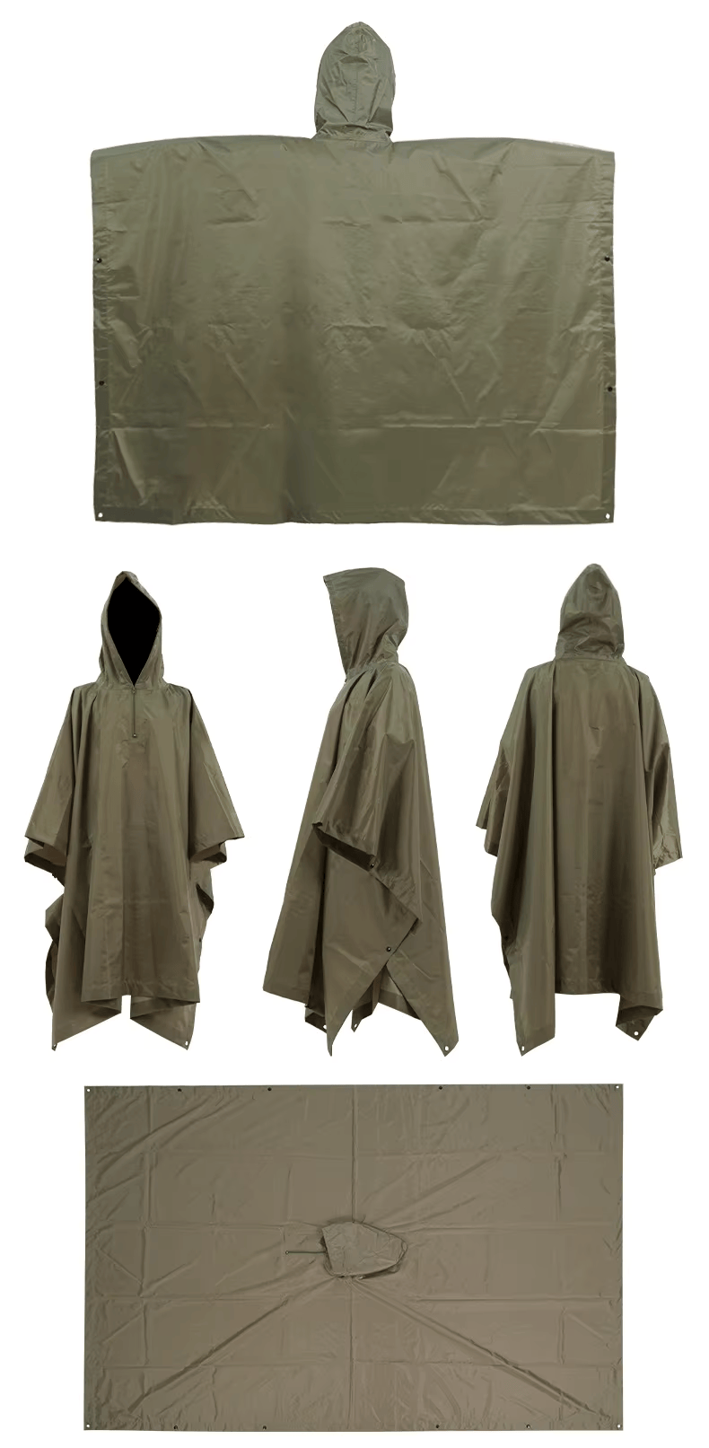 Waterproof Lightweight Nylon Rainwear