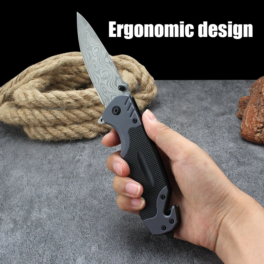 Folding Blade Knife – Stainless Steel