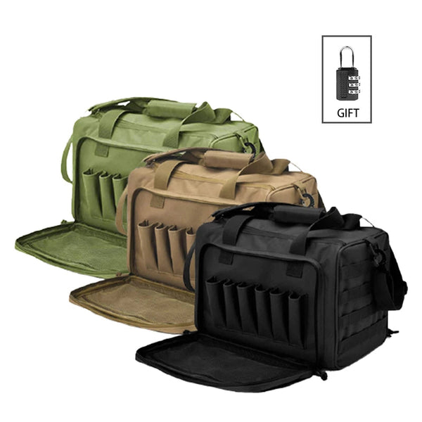 Tactical Shooting Range Bag – Durable, Spacious & Secure