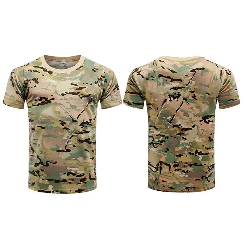 Quick-Dry Camouflage T-Shirt