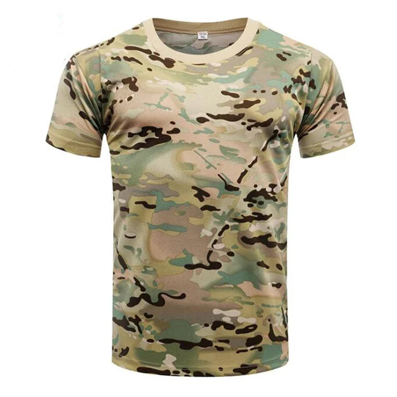 Quick-Dry Camouflage T-Shirt