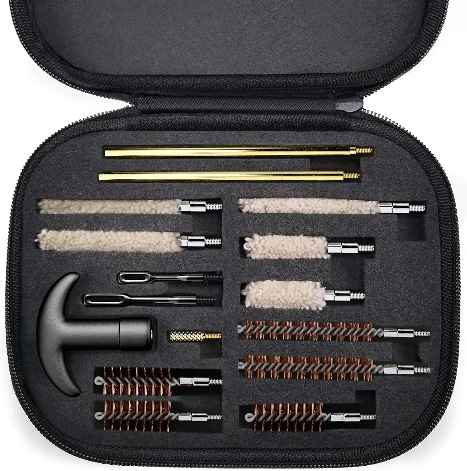 Universal Handgun Cleaning Kit – 16-Piece Tactical Set