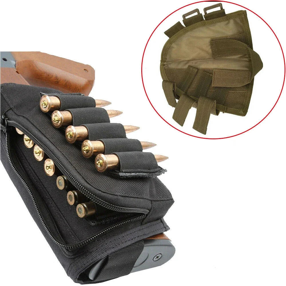Tactical Buttstock Pouch with Cheek Pad