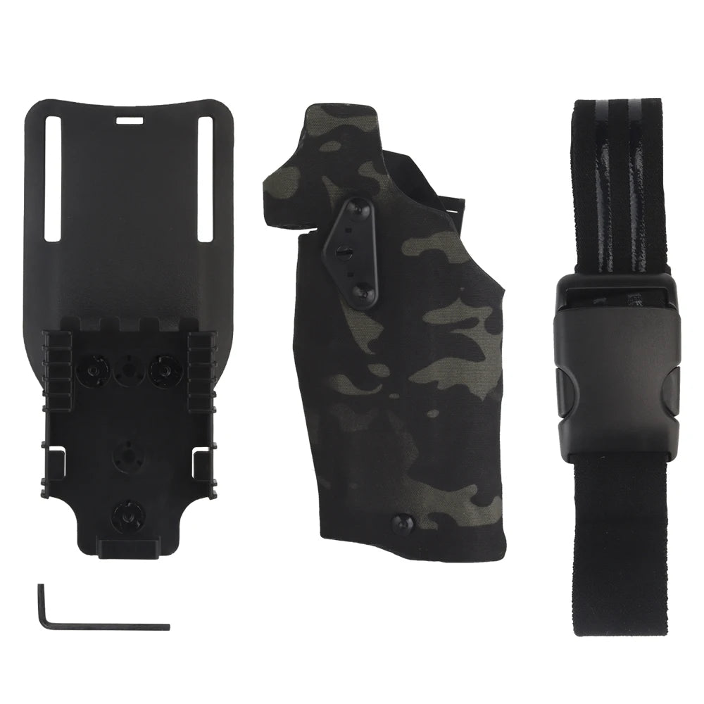Left-Handed Tactical Holster – QLS Quick Release System