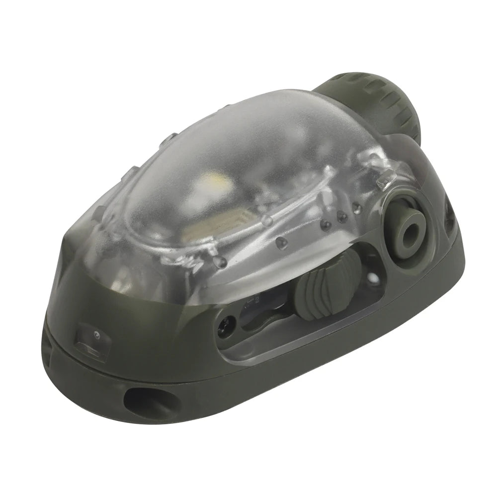 LT-13 Tactical Helmet Signal Light – IR &amp; Multi-Color LED Strobe