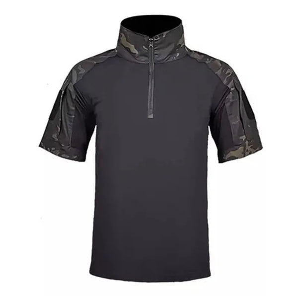 Lightweight Military-Style Polo Shirt