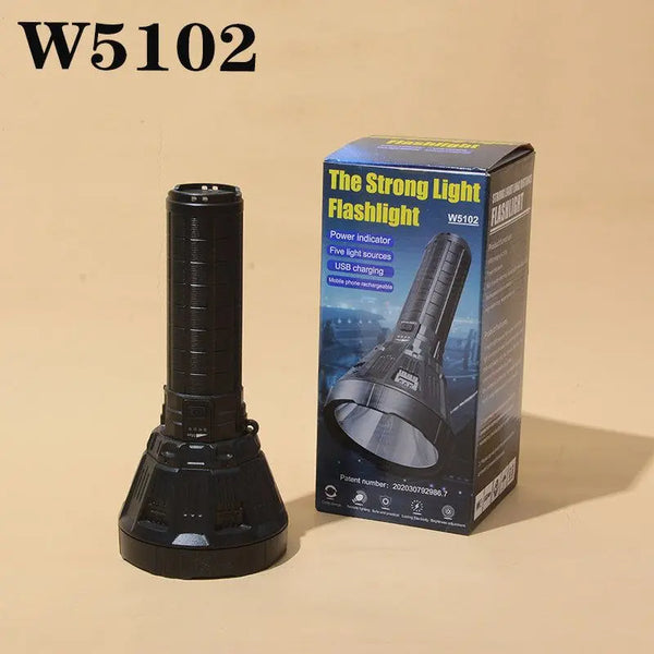 Rechargeable Super Bright LED Flashlight