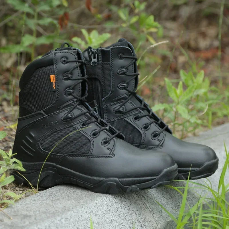 Delta Lightweight High-Top Tactical Boots — Combat & Hiking Desert Boots