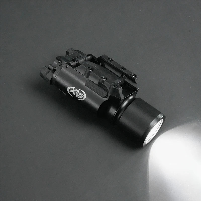 X300U-Style Aluminum Tactical Pistol Light | 500 Lumen LED | 20mm Rail Mount