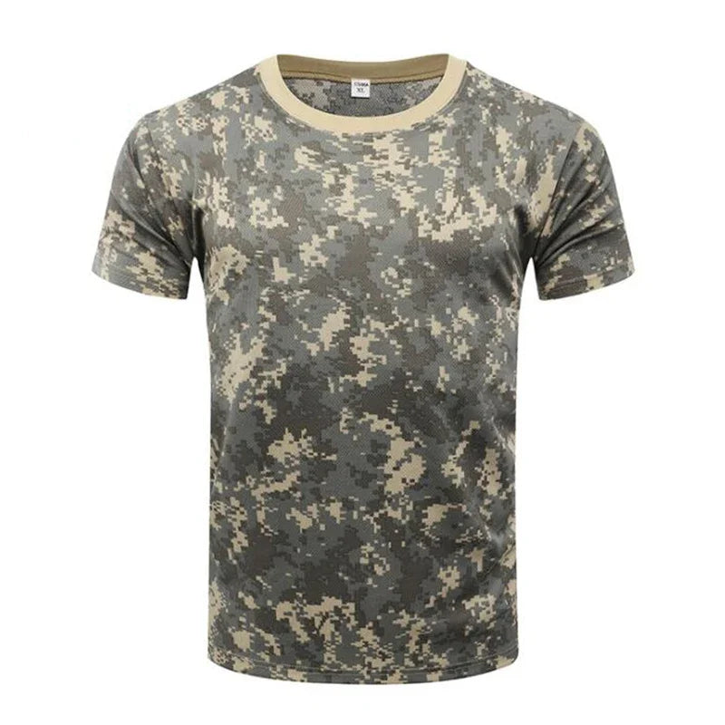 Quick-Dry Camouflage T-Shirt