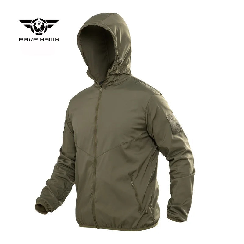 Outdoor Hooded UV Resistant Tactical Combat