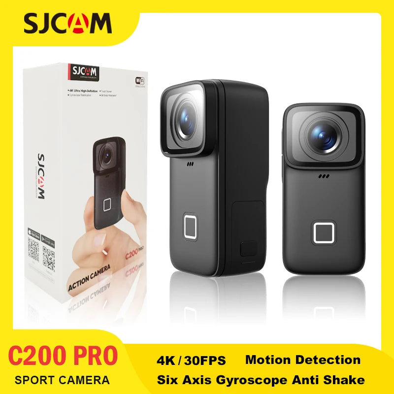 4K Action Camera – Compact, Waterproof & Stabilized