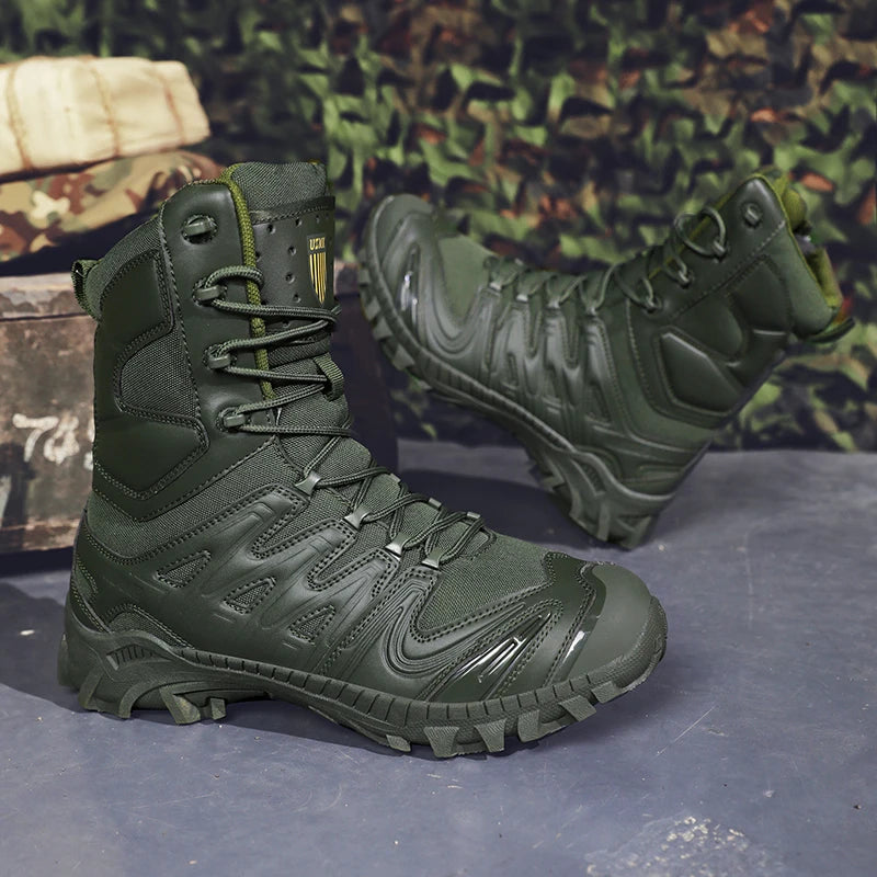 Men's Tactical Boots Non-Slip Waterproof