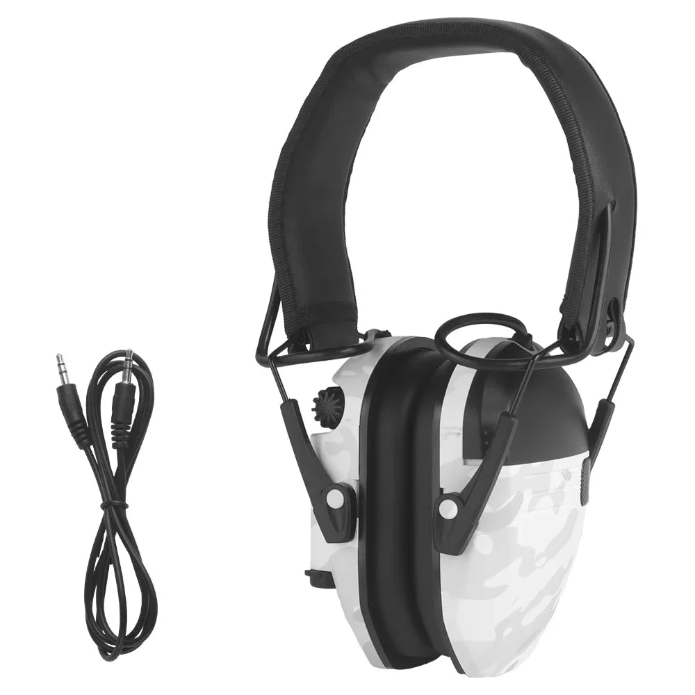 Tactical Electronic Noise-Canceling Headset