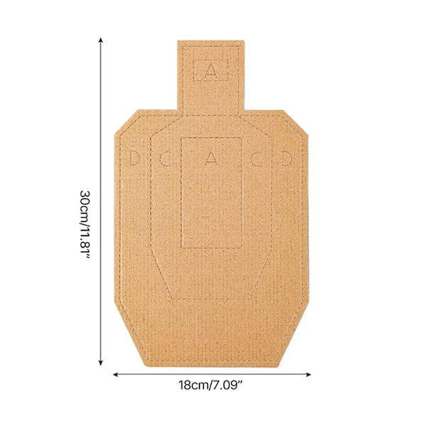 10-Pack Cardboard Shooting Targets