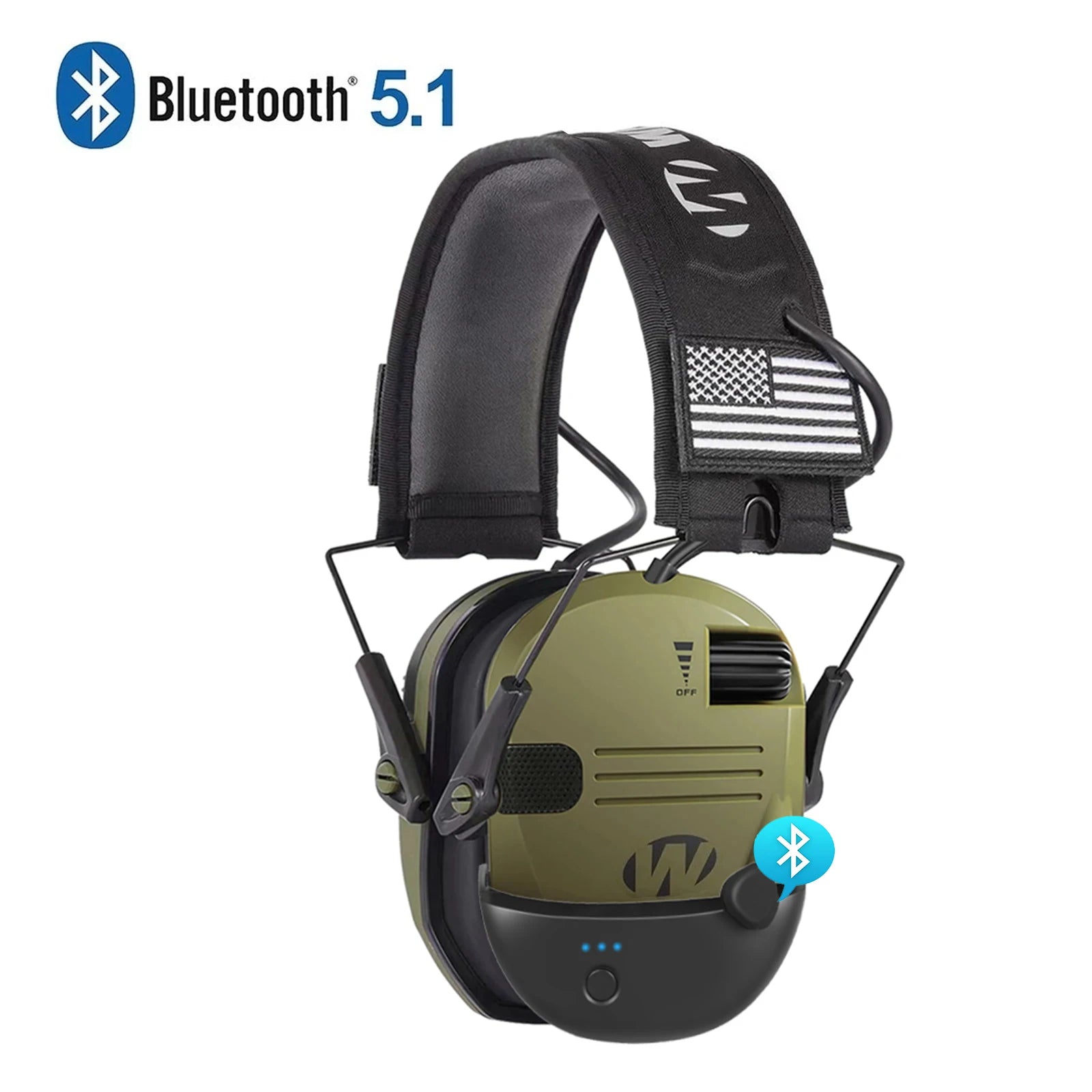 WK Bluetooth Tactical Shooting Headset – Noise Reduction & Hands-Free Communication