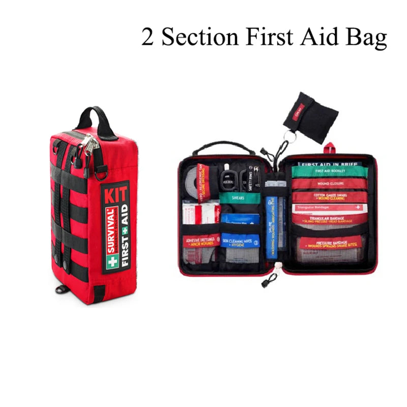 Survival Emergency kits Trauma Rescue Bag