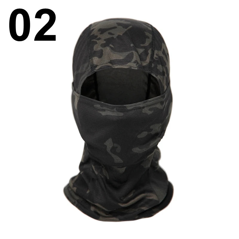 Camouflage Full Face Mask