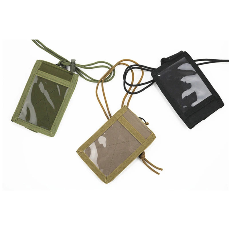 Tactical Nylon Pouch with Neck Rope