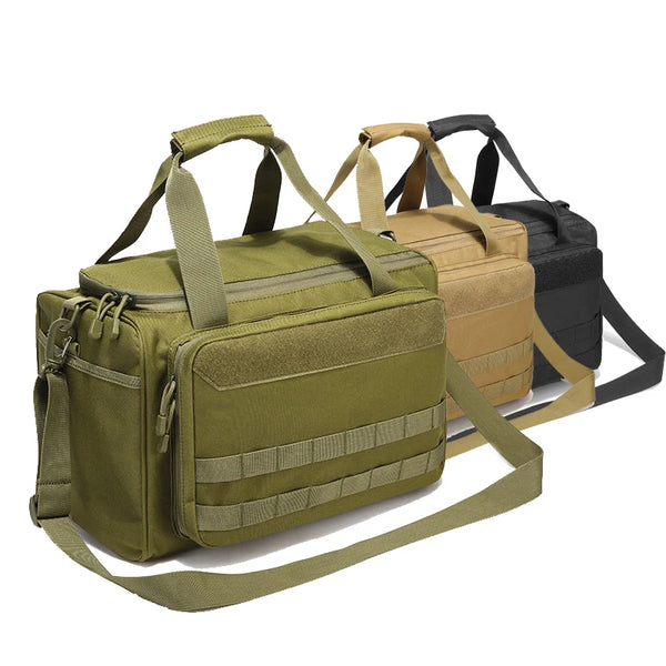 Tactical MOLLE Range Bag – High-Capacity Multifunctional Gear Bag