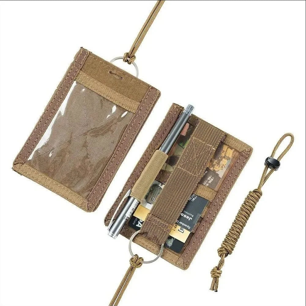Tactical Nylon Card & ID Holder