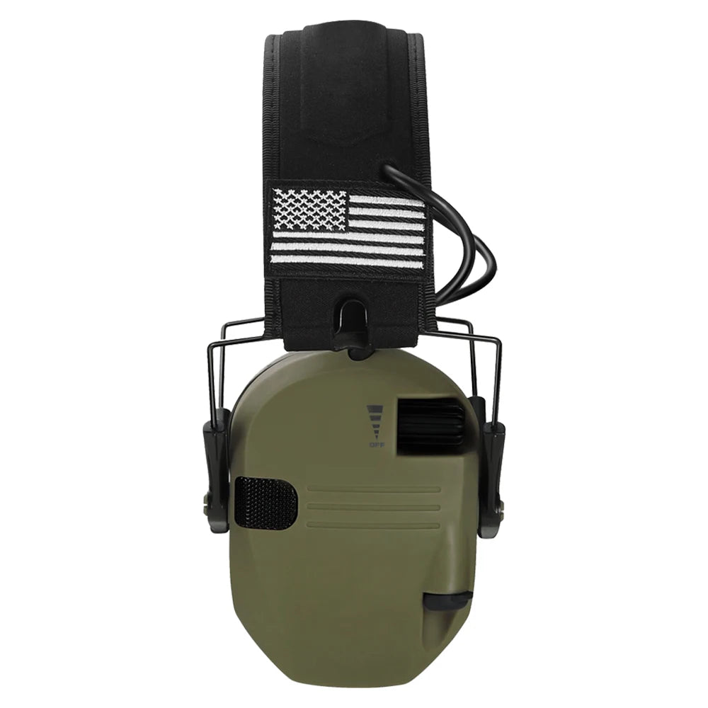 Tactical Electronic Shooting Earmuffs – NRR 23dB Hearing Protection & Sound Amplification