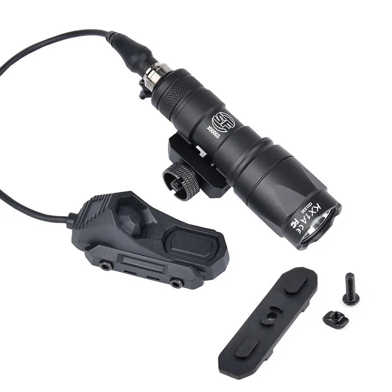 WADSN M300 M600 Tactical Weapon Light - 20mm Picatinny/MLOK/KEYMOD Rail Mount LED Flashlight