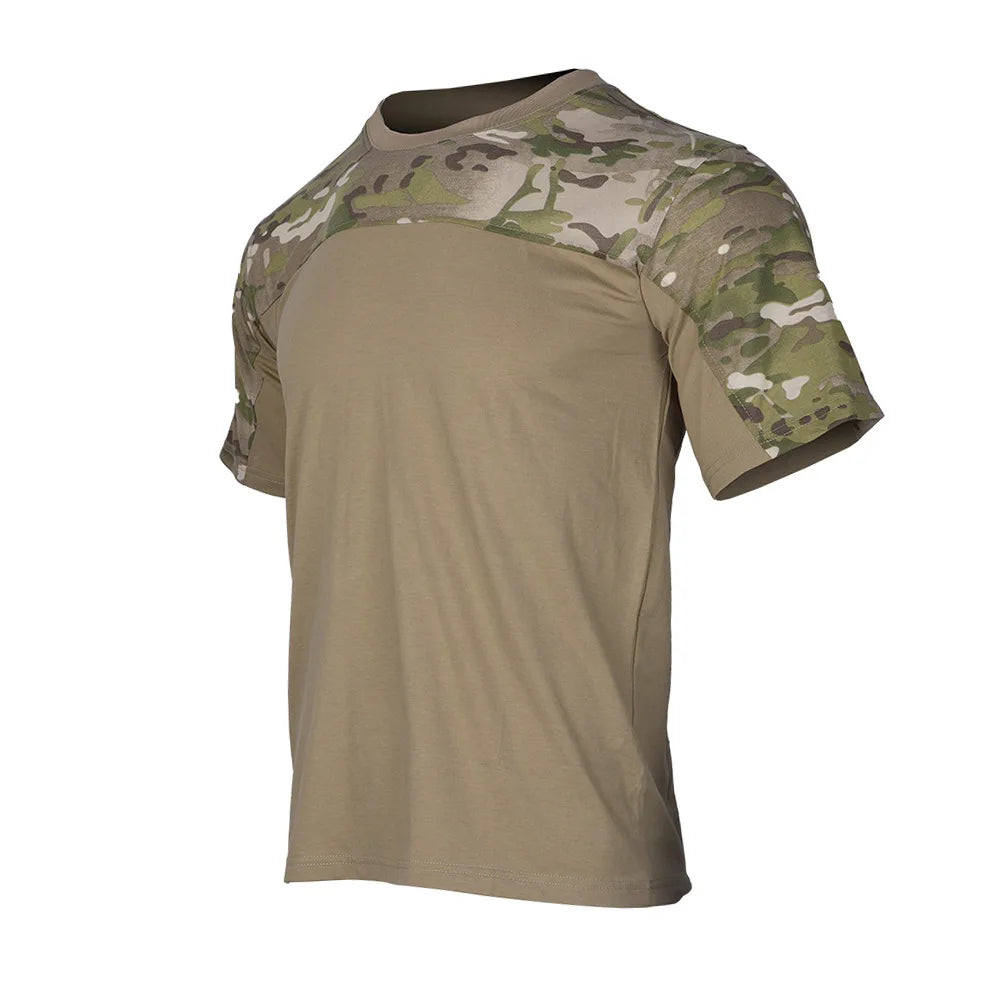 Men Assault Camouflage Tactical Shirt