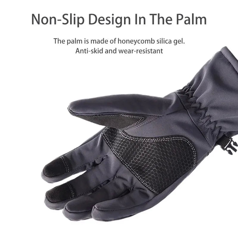 Warm Non-Slip Fishing Gloves