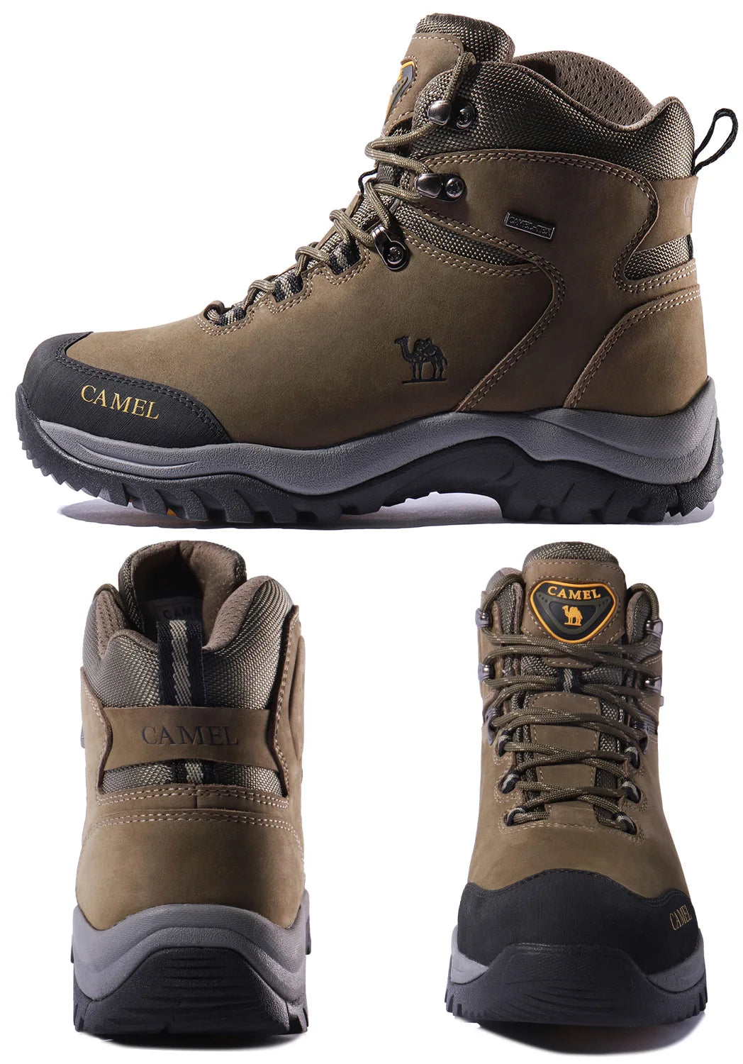 All-Terrain Waterproof Hiking Boots – Rugged, Breathable & Adventure-Ready