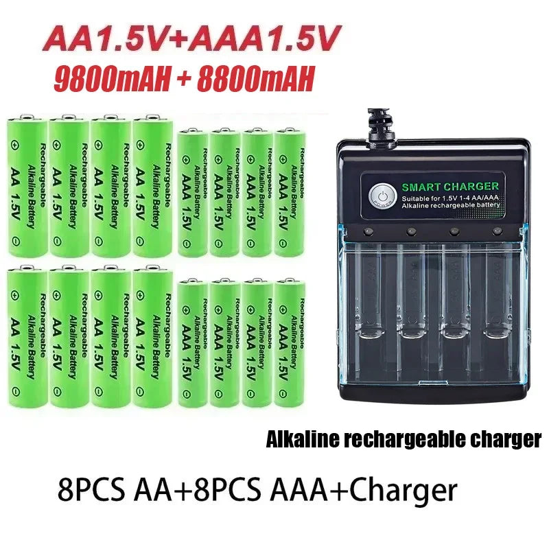 PowerPlus Rechargeable Battery Set