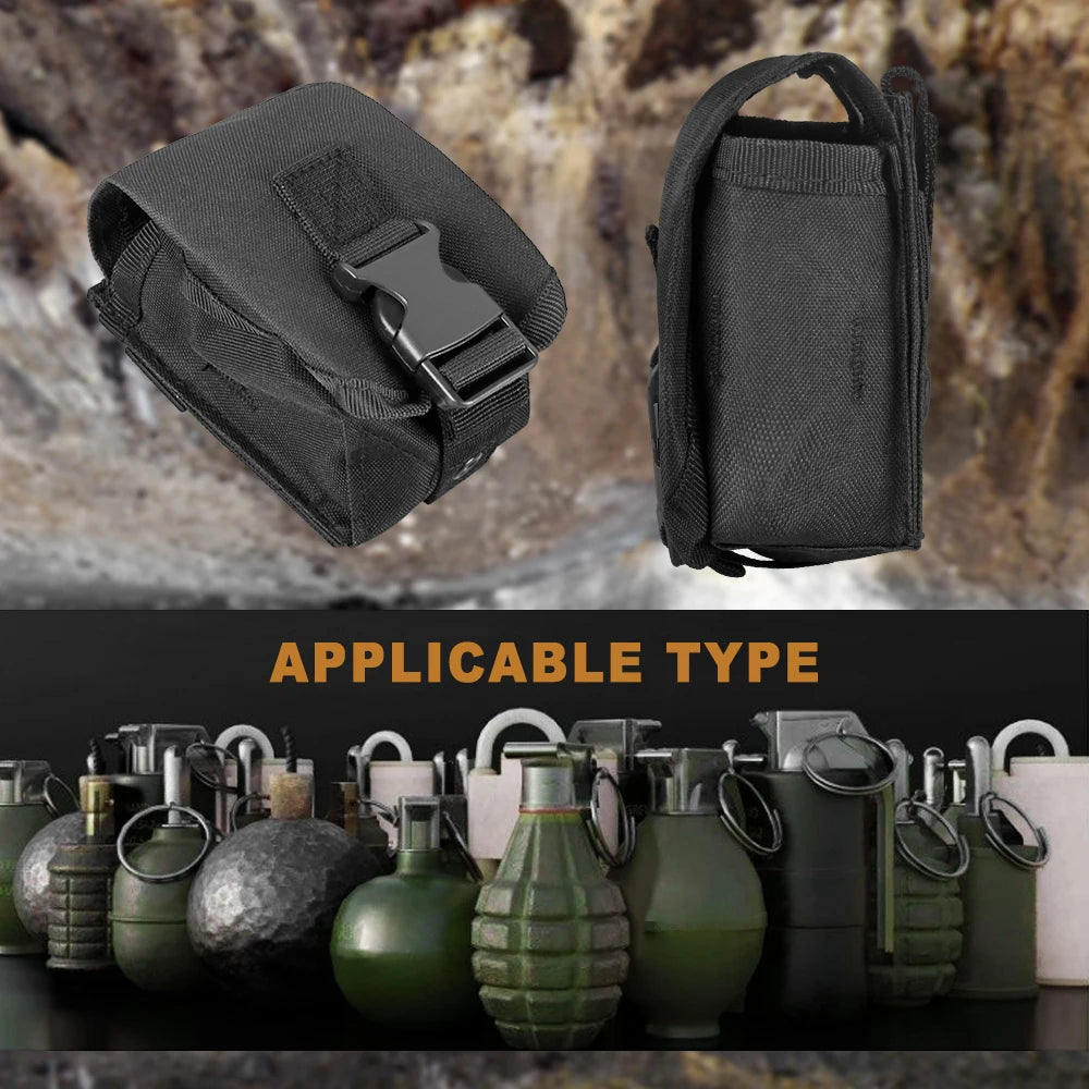 MOLLE Grenade Pouch - Single/Double