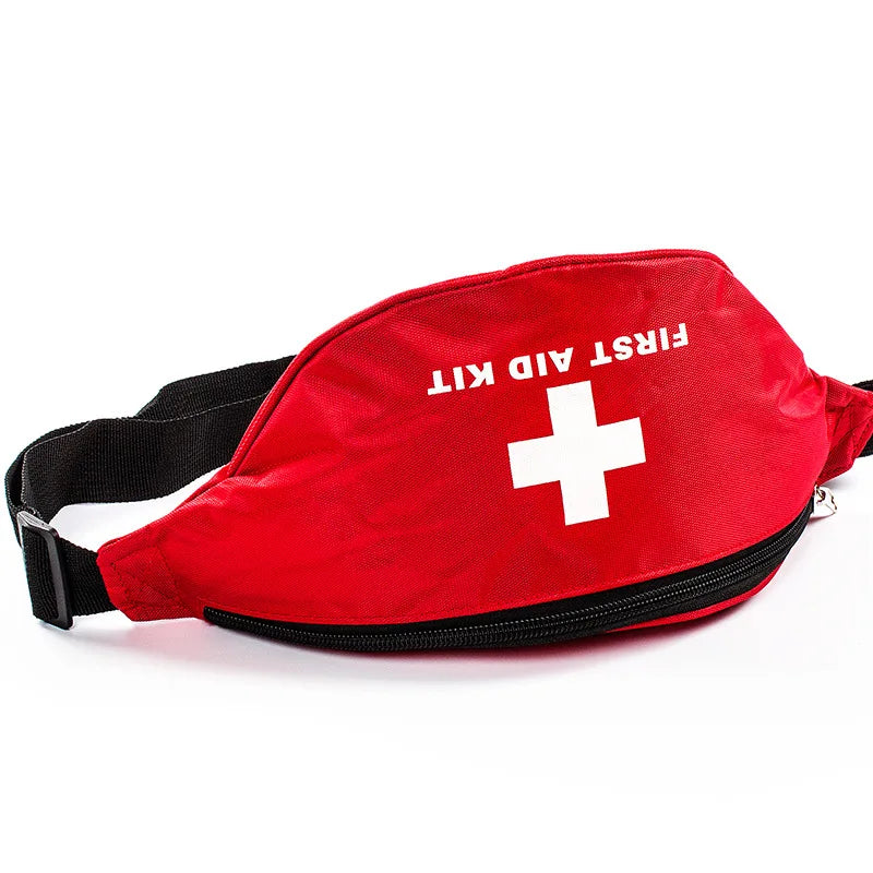 Portable Waterproof First Aid Waist Bag – Outdoor Emergency Kit Storage