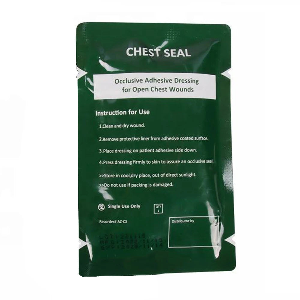 Vented Chest Seal – Emergency Wound Care for Tactical and First Aid Use