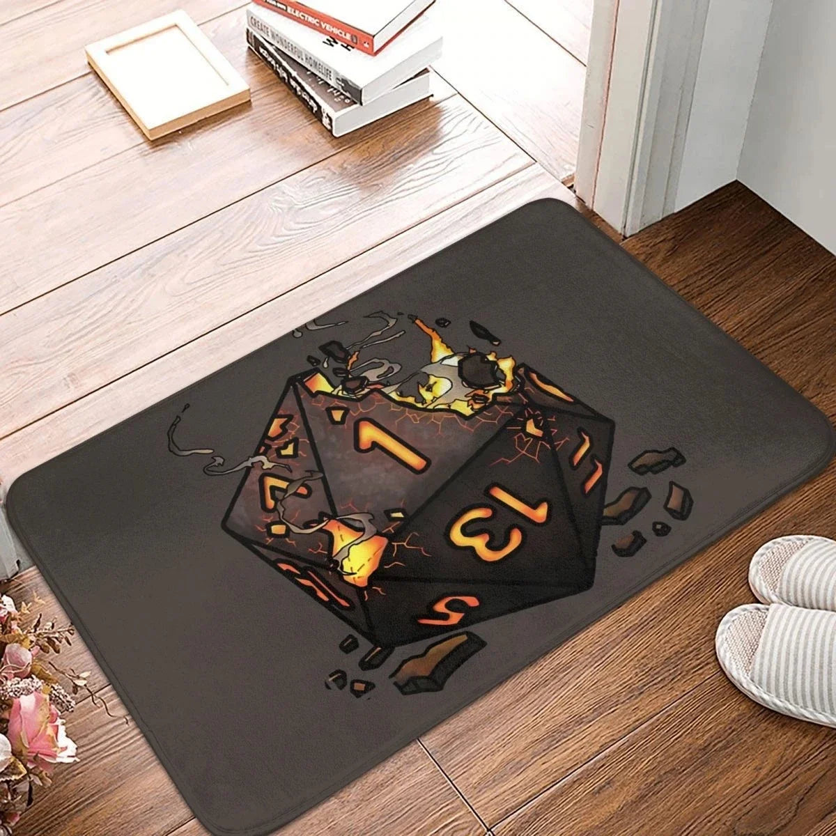 Modern Geometric Polyester Rug