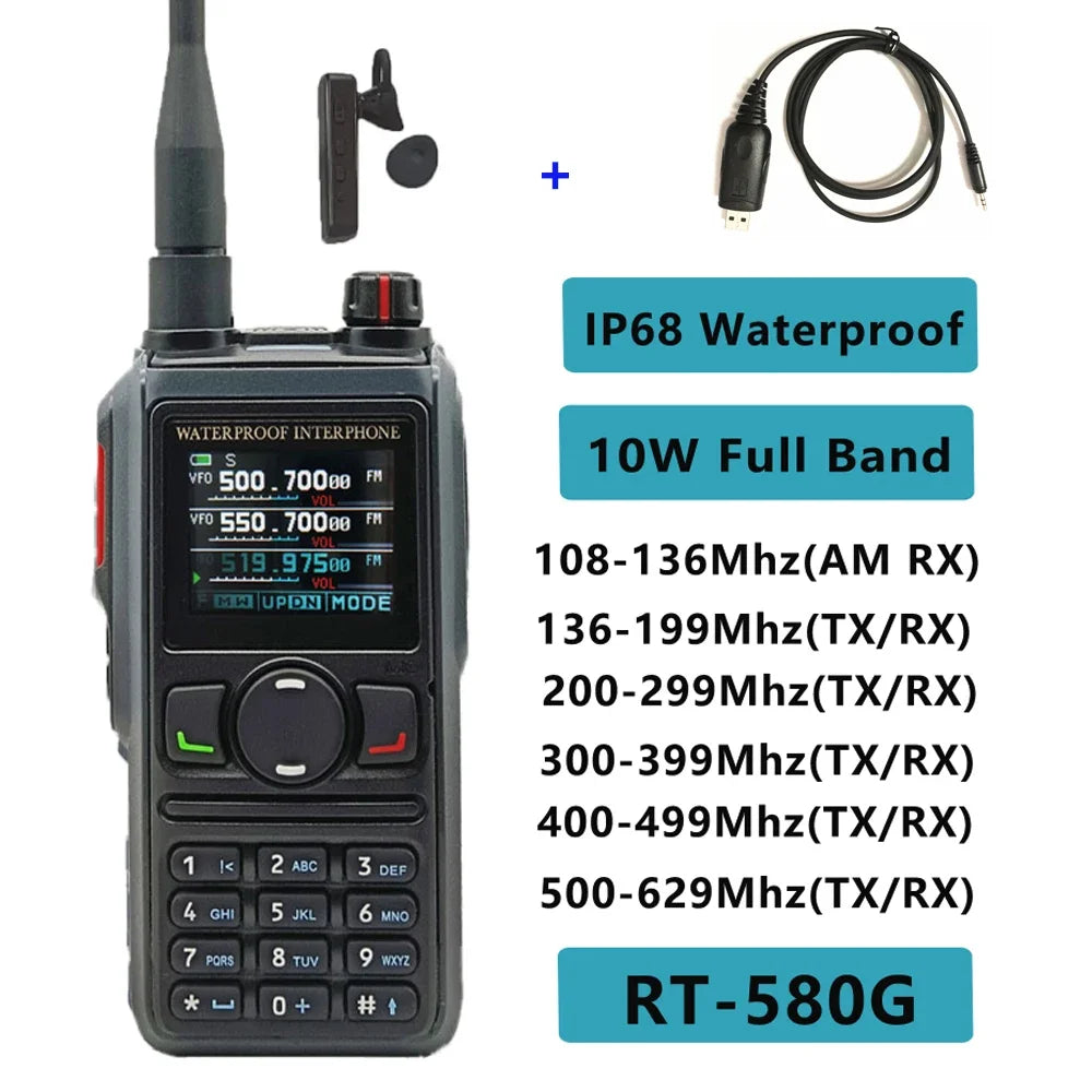 Dual-Band Two-Way Radio with GPS & Bluetooth