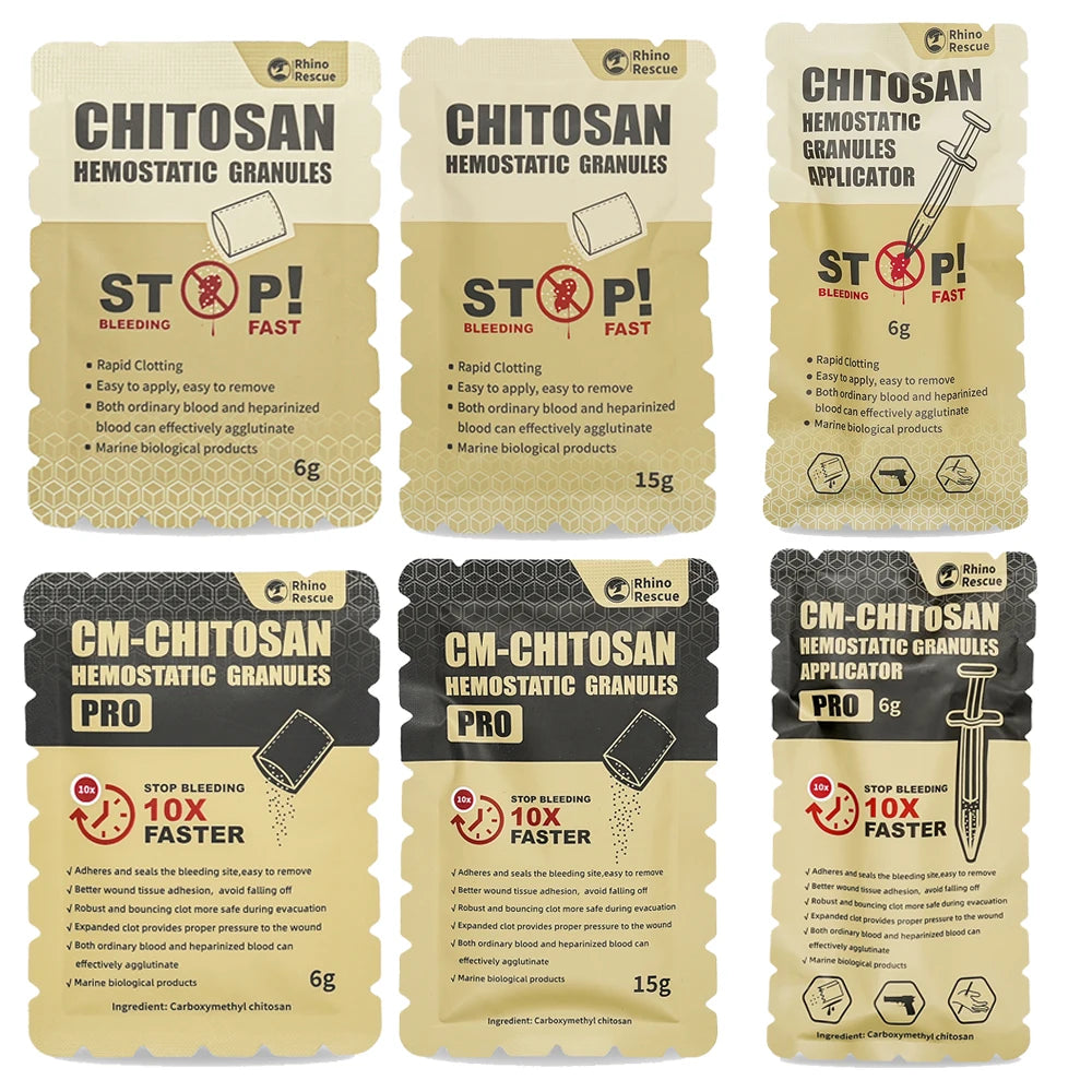 Quick Clotting Emergency Gauze