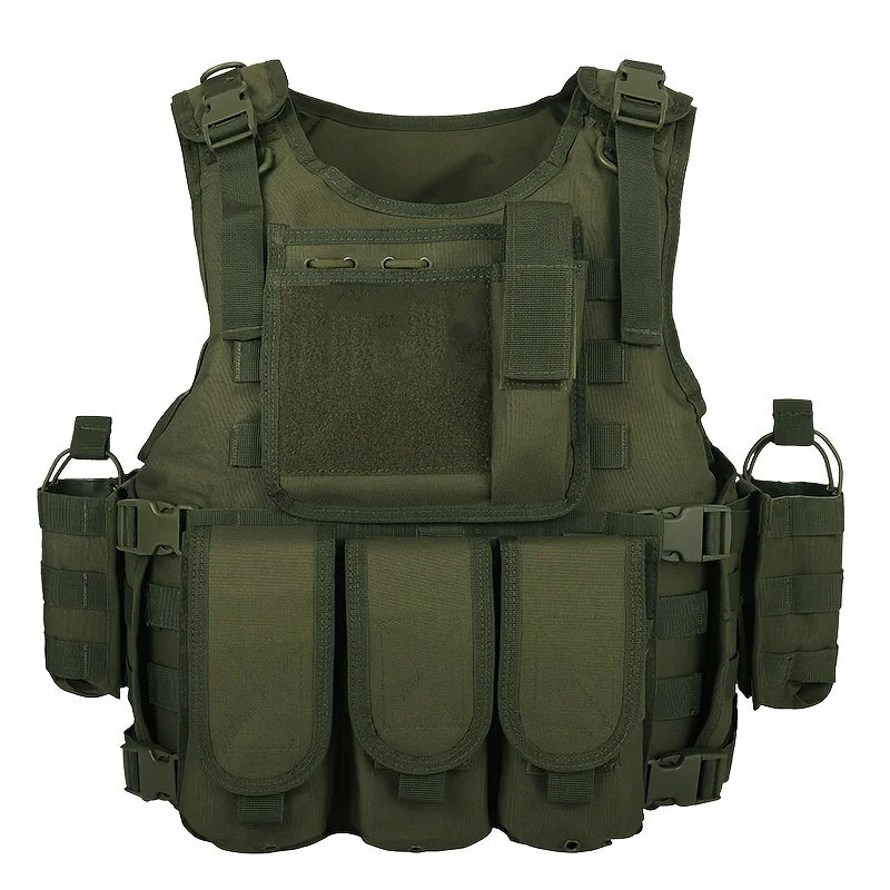 Tactical Vest for Outdoor Training - Multi-Functional Wear-Resistant Protective Gear
